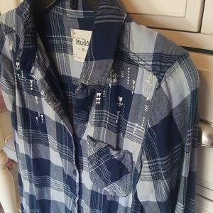 Juniors Mudd flannel shirt